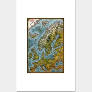 Map of Midgard Posters and Art